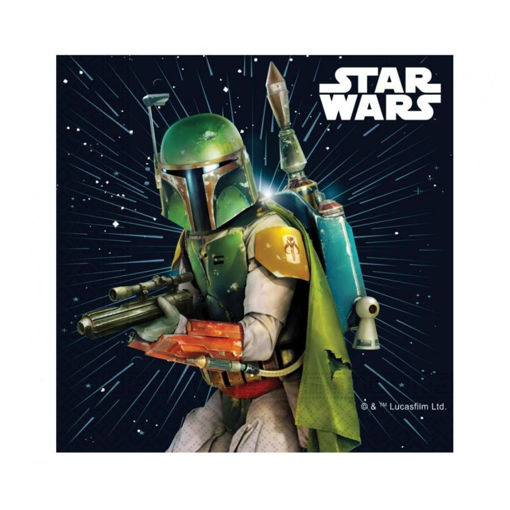Picture of STAR WARS GALAXY PAPER NAPKINS 33X33CM - 20 PACK